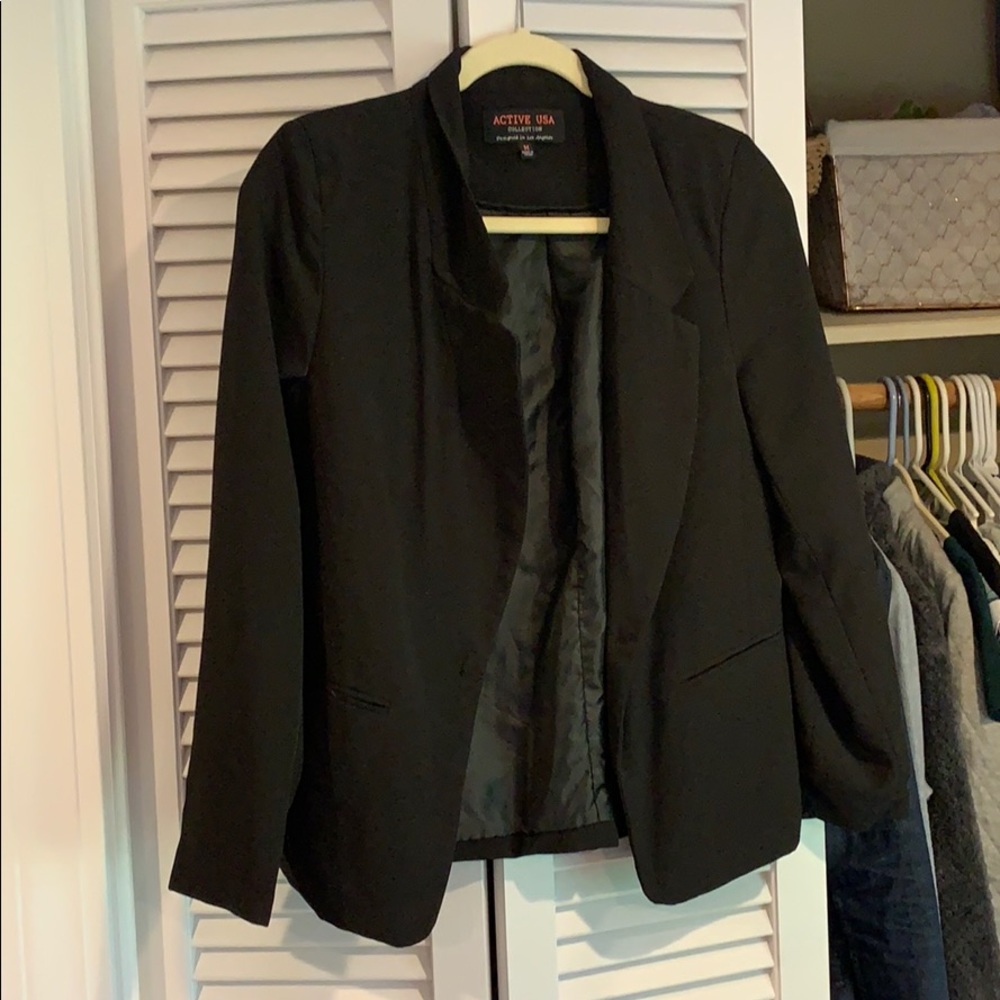 Black blazer